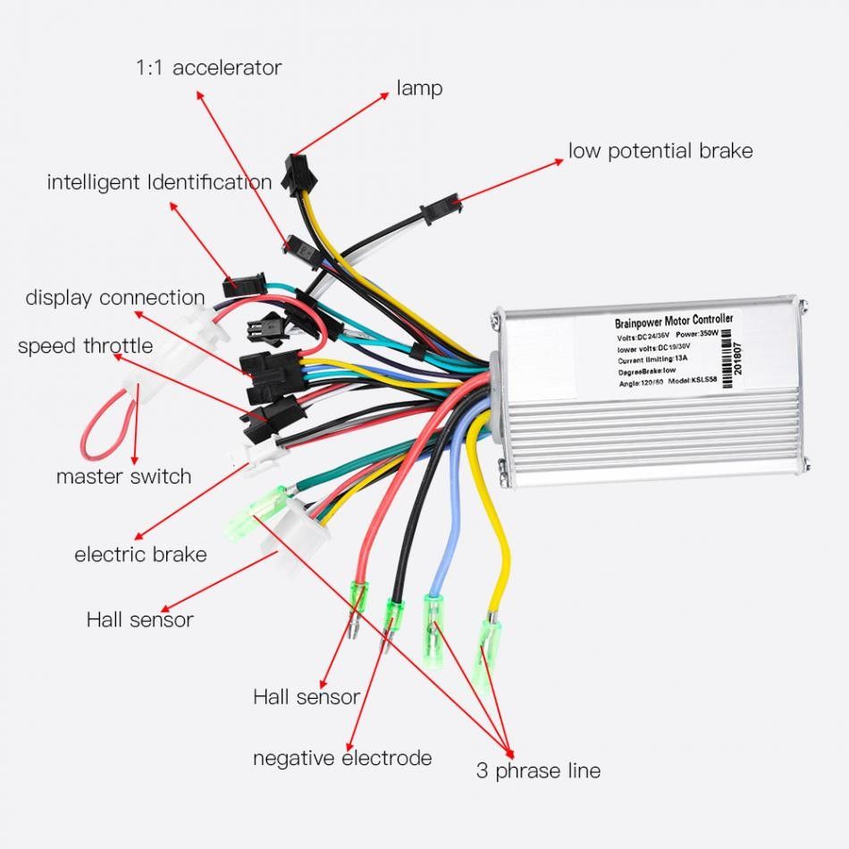 Detail Diagram Controller Sepeda Listrik Nomer 11