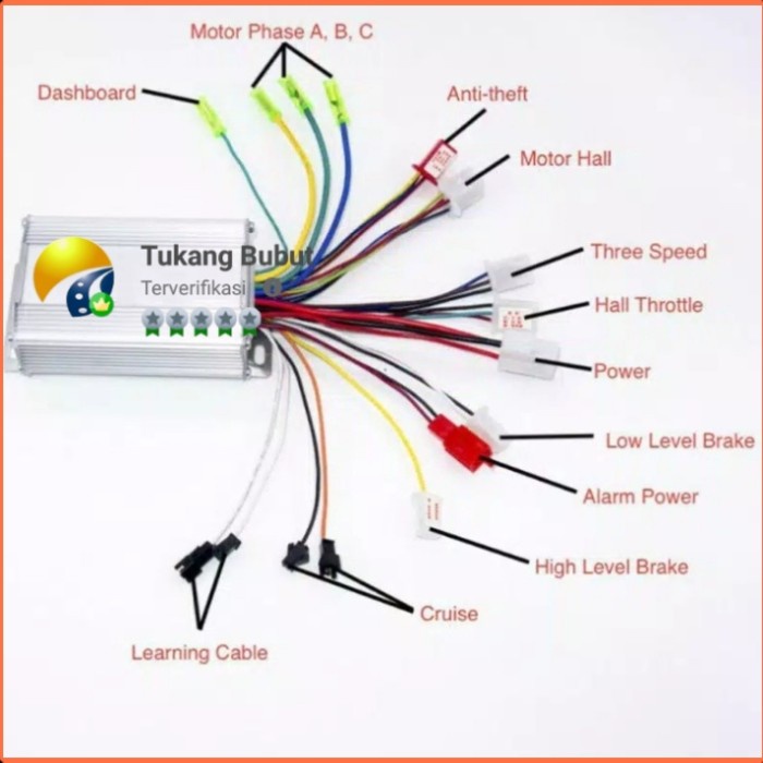 Detail Diagram Controller Sepeda Listrik Nomer 39