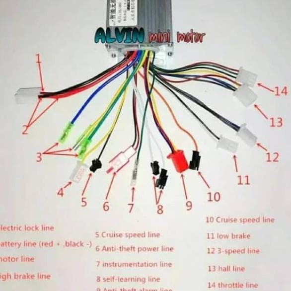 Detail Diagram Controller Sepeda Listrik Nomer 6