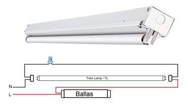 Detail Diagram Lampu Tl Nomer 16