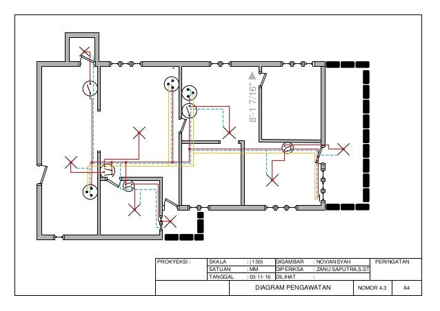Detail Diagram Pengawatan Instalasi Listrik Rumah Nomer 24