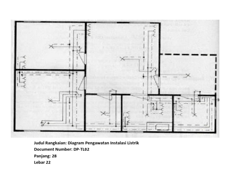 Detail Diagram Pengawatan Instalasi Listrik Rumah Nomer 34