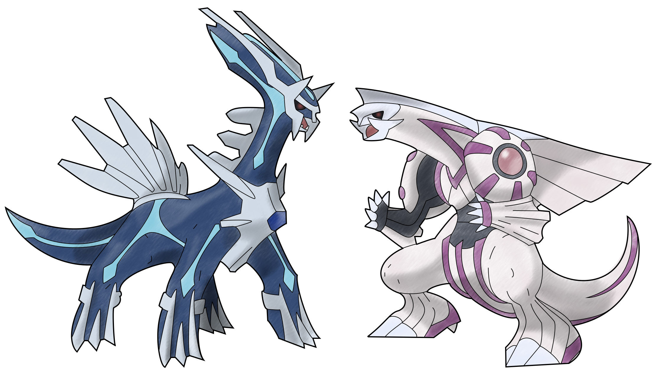 Detail Dialga And Palkia Nomer 12