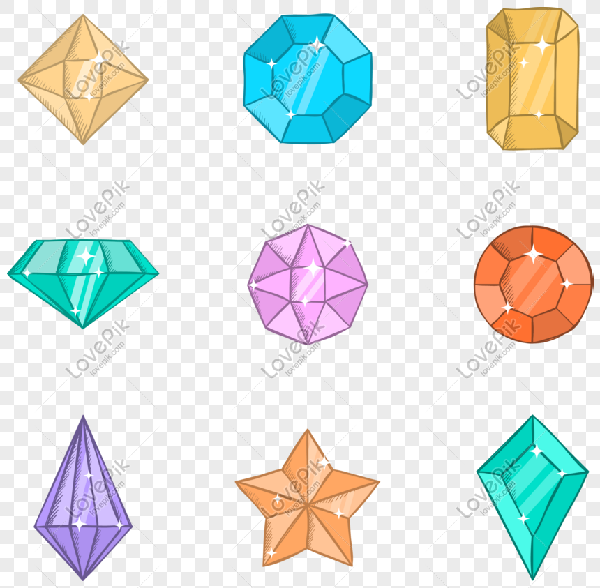 Detail Diamond Cartoon Png Nomer 41