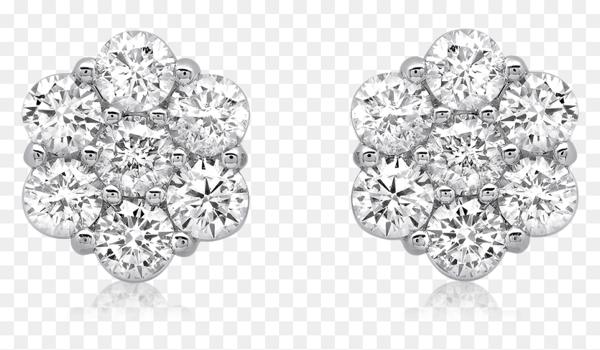Detail Diamond Earrings Png Nomer 21