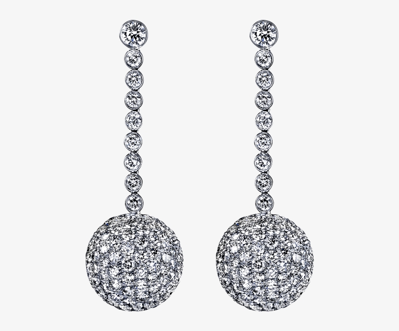 Detail Diamond Earrings Png Nomer 26