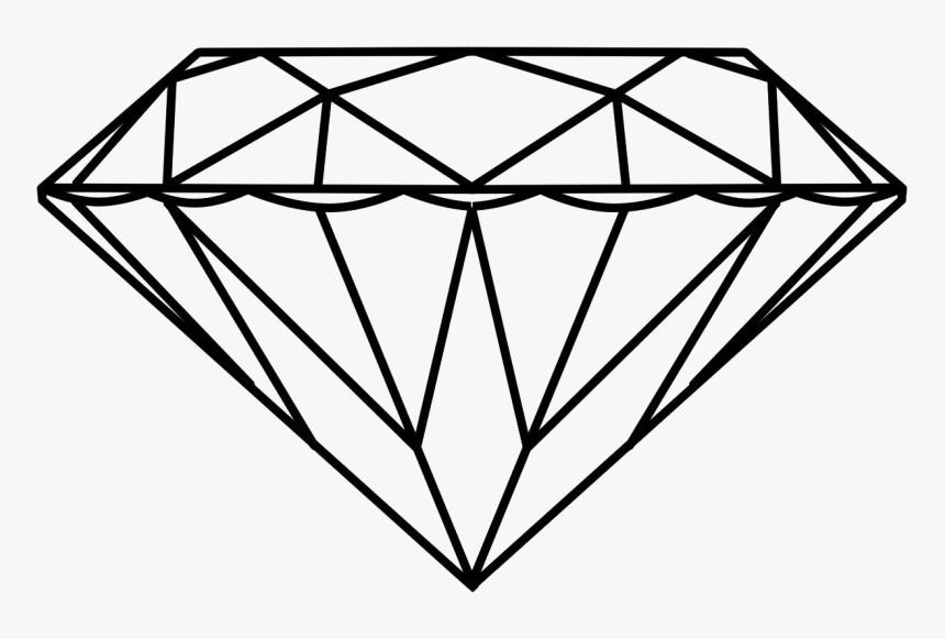 Detail Diamond Outline Png Nomer 6