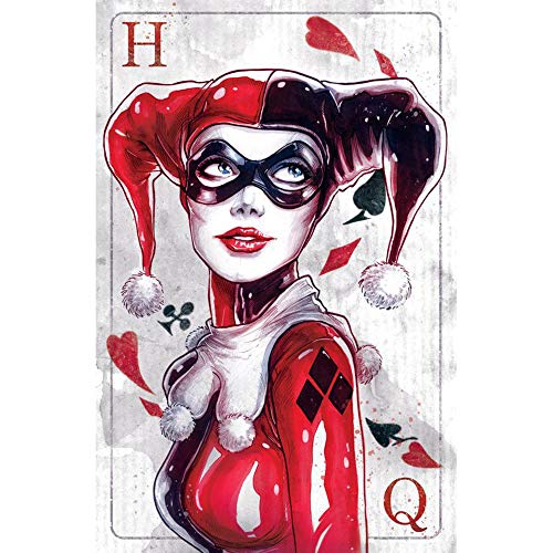 Detail Diamond Painting Harley Quinn Nomer 21