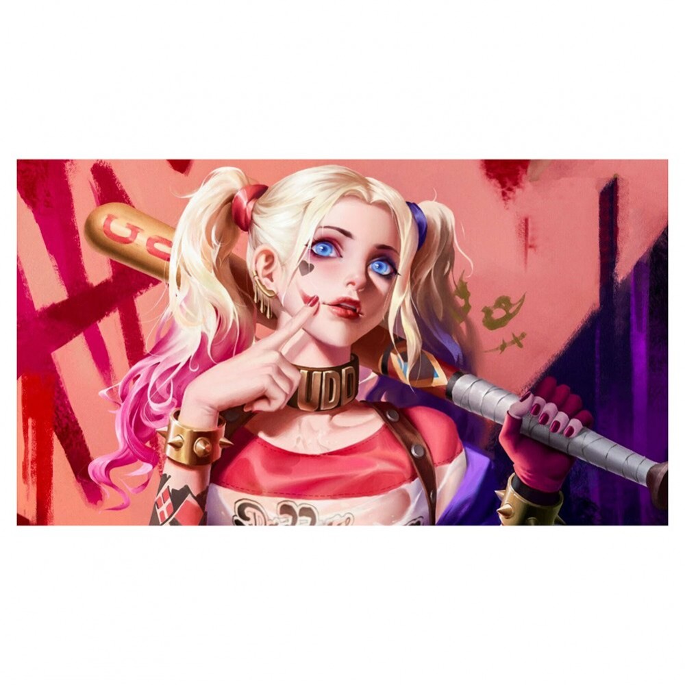 Detail Diamond Painting Harley Quinn Nomer 5