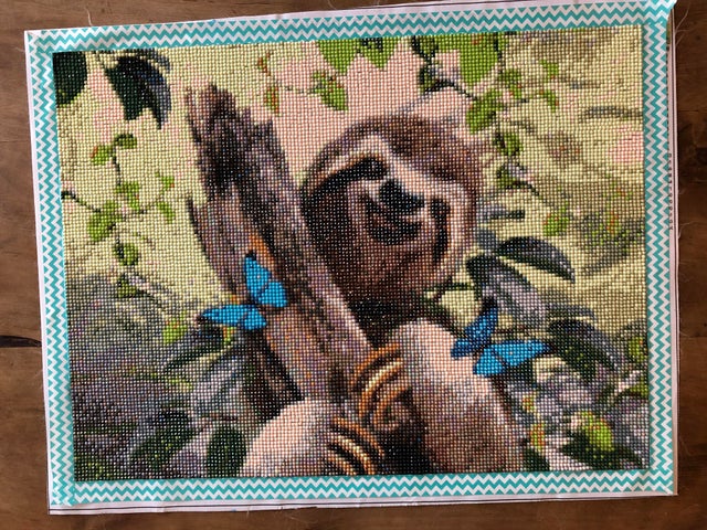 Detail Diamond Painting Sloth Nomer 53