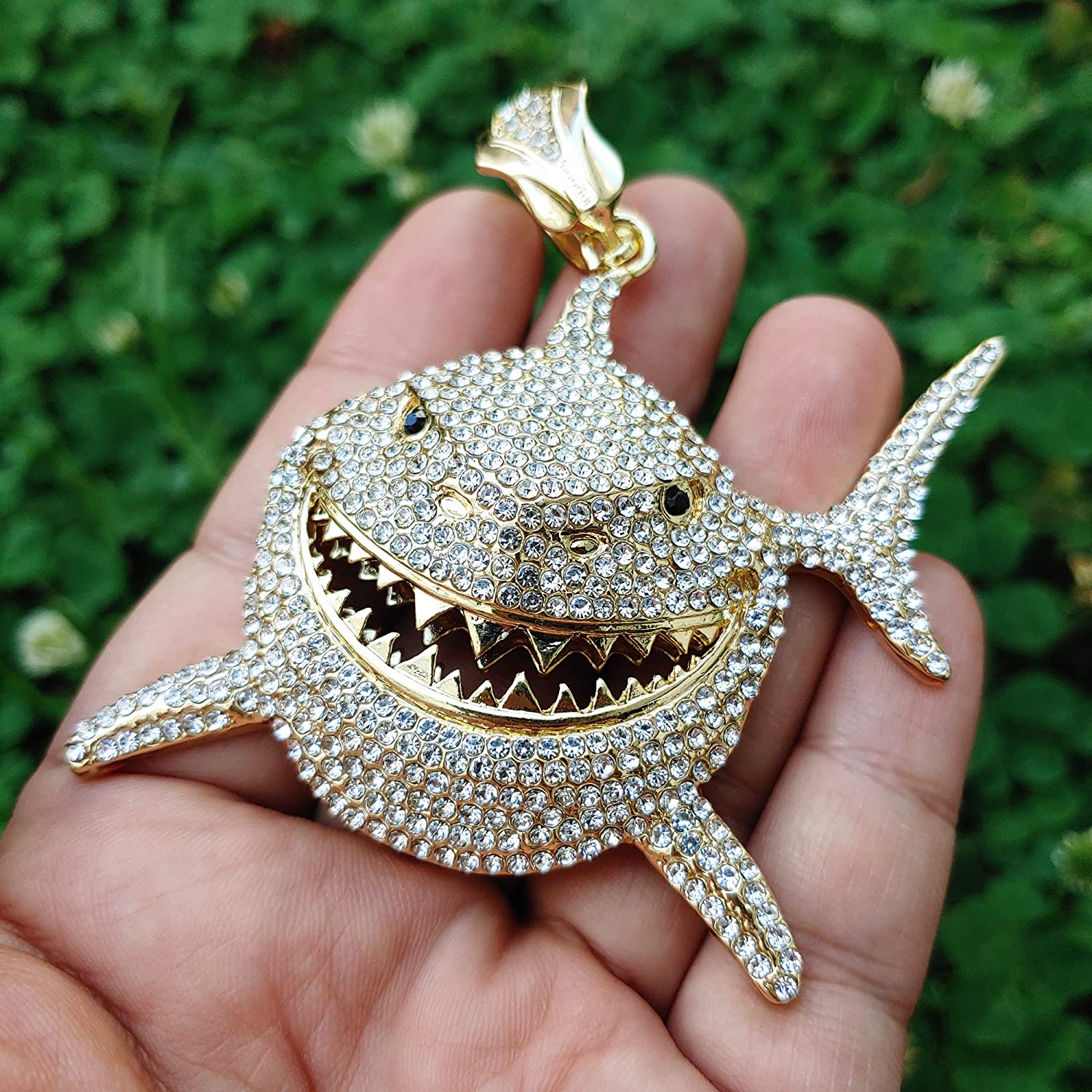 Detail Diamond Shark Necklace 69 Nomer 23