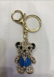 Detail Diamond Teddy Bear Keychain Nomer 44