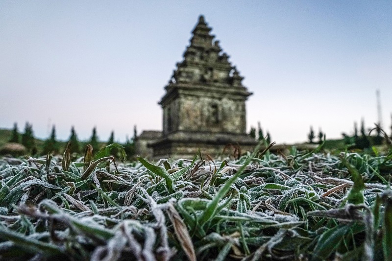 Detail Dieng Hujan Salju Nomer 21