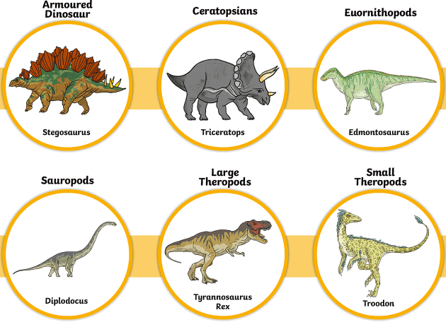 Detail Different Dinosaurs Images Nomer 18
