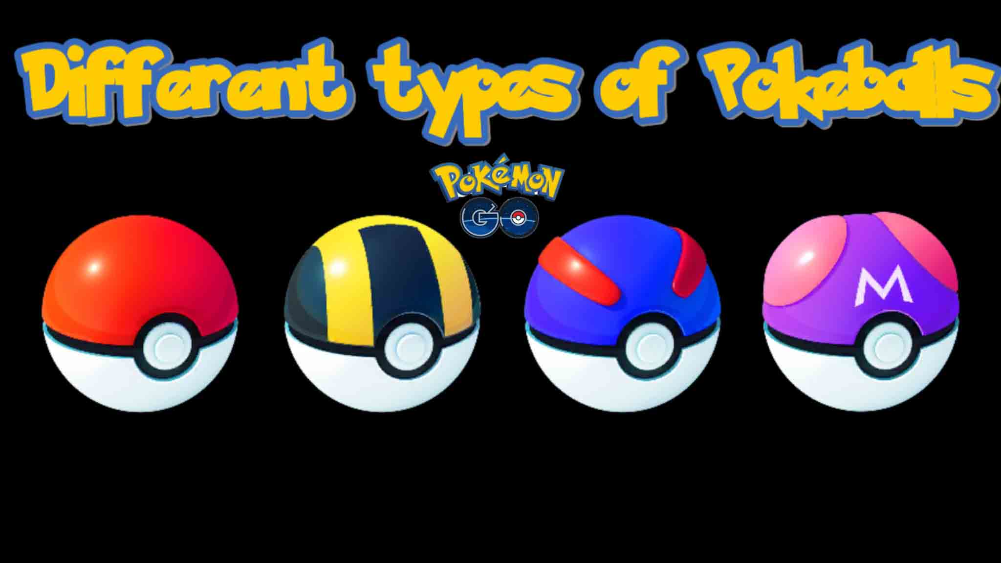 Detail Different Kinds Of Pokeballs Nomer 53