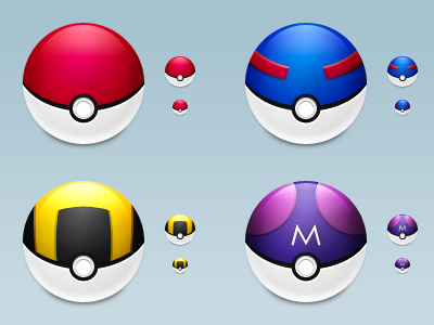 Detail Different Type Of Pokeballs Nomer 38