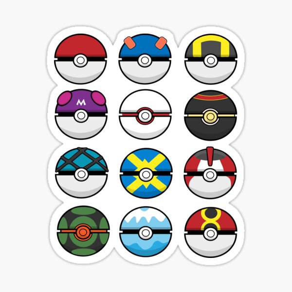 Detail Different Type Of Pokeballs Nomer 54