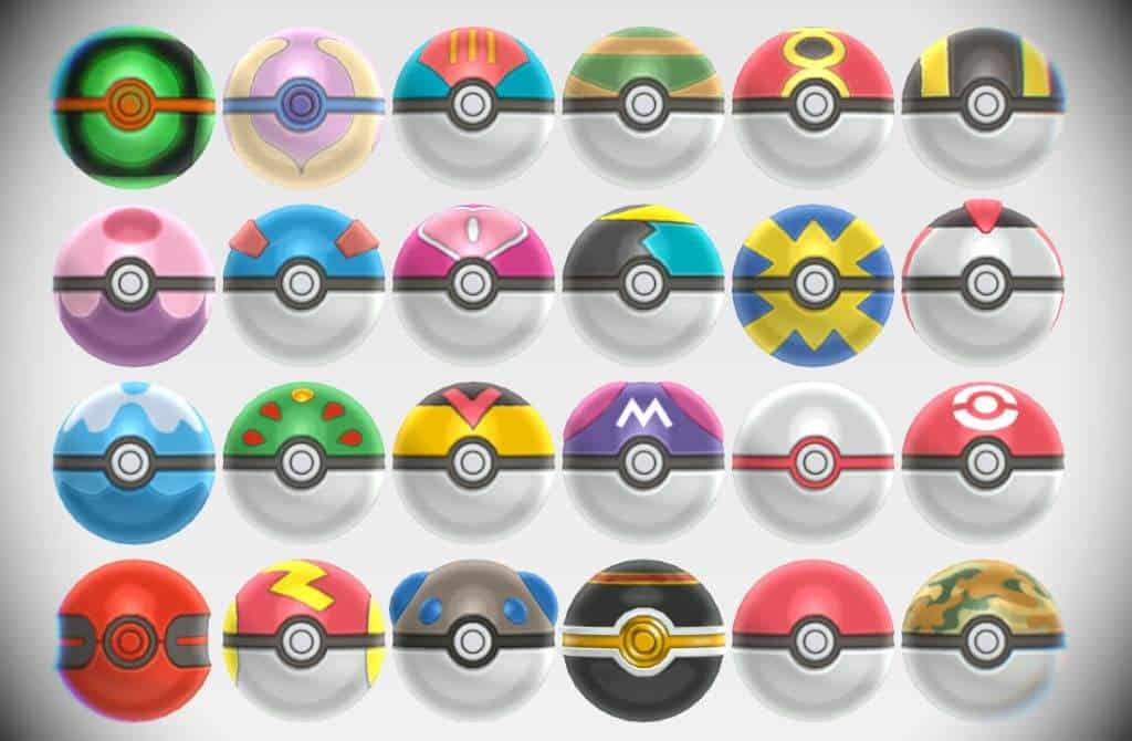 Detail Different Types Of Poke Balls Nomer 13