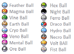 Detail Different Types Of Poke Balls Nomer 40