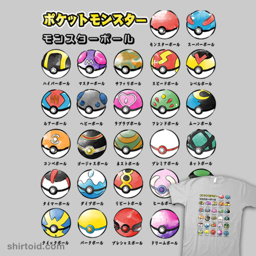 Detail Different Types Of Poke Balls Nomer 7