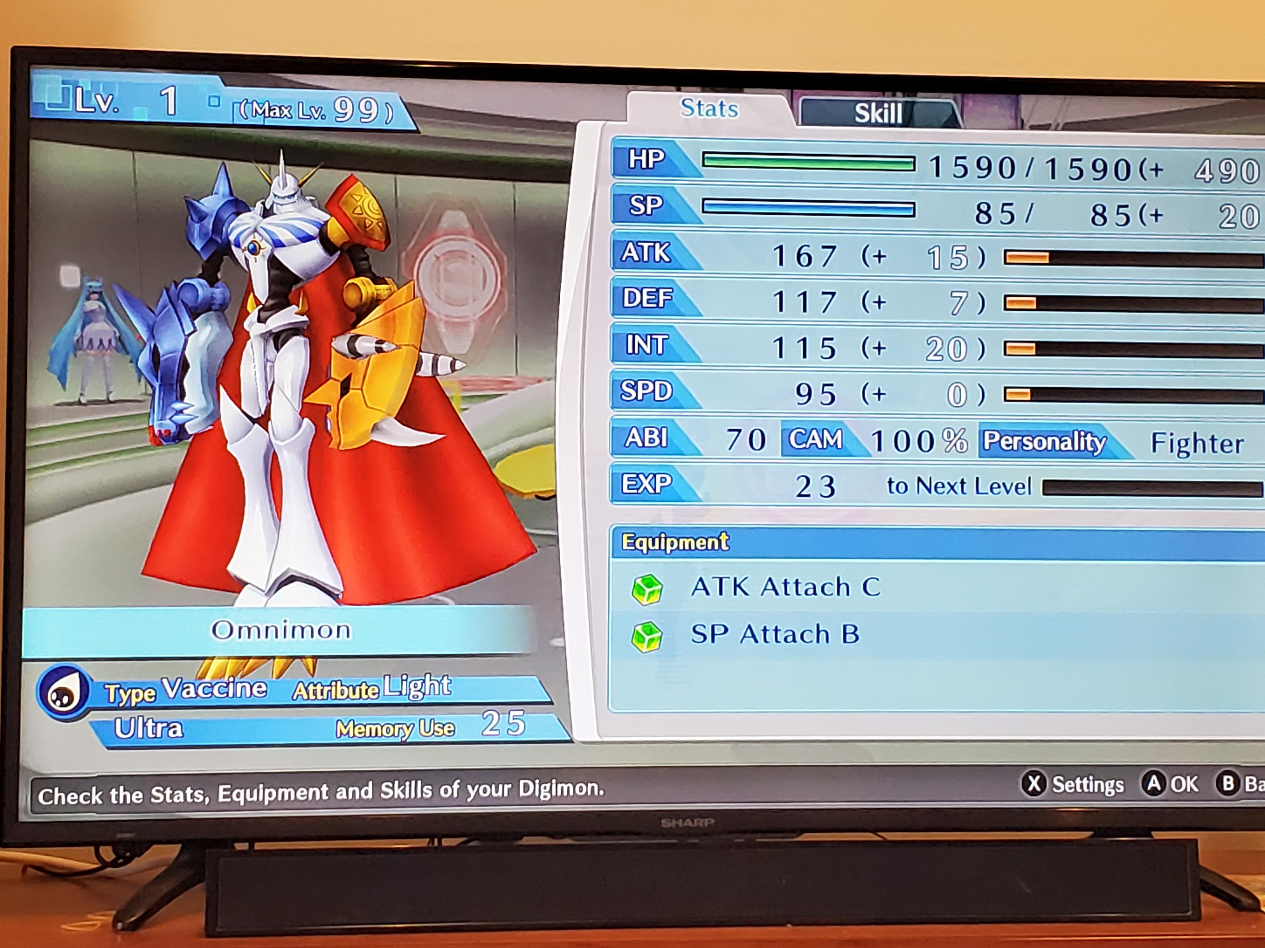 Detail Digimon Cyber Sleuth Omnimon Nomer 54