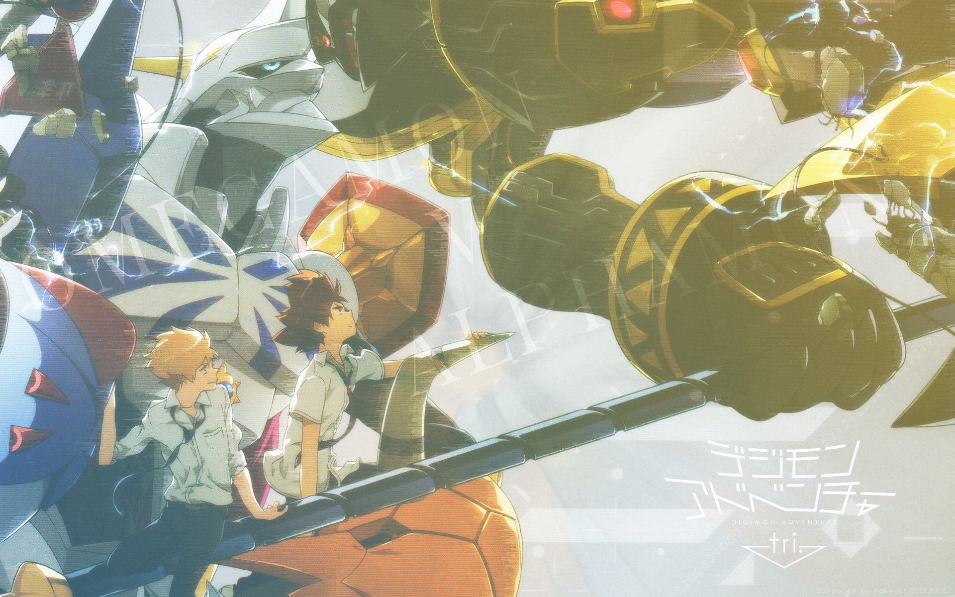 Detail Digimon Tri Wallpaper Nomer 22