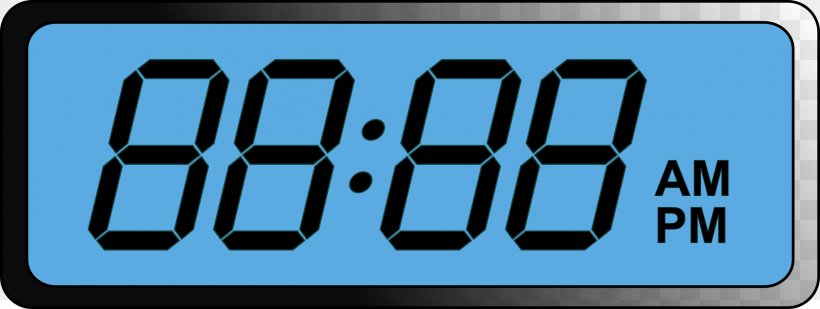 Detail Digital Alarm Clock Clipart Nomer 44