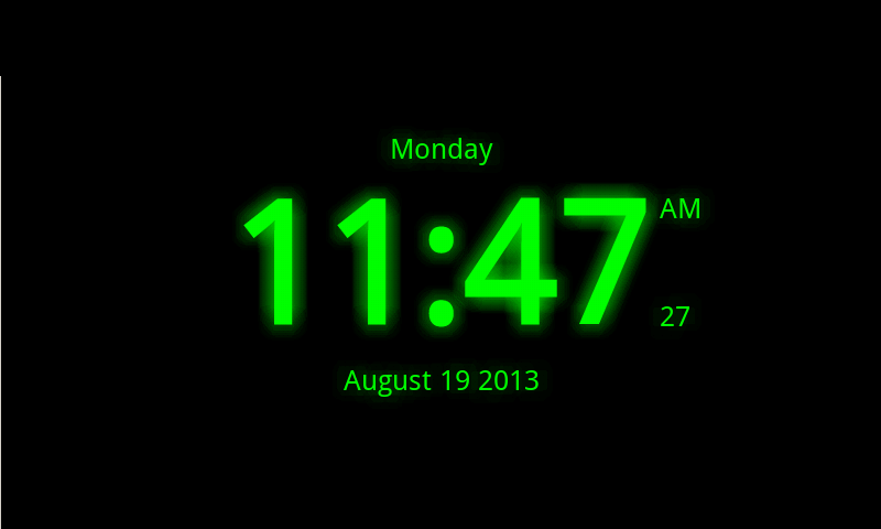 Digital Clock Live Wallpaper - KibrisPDR