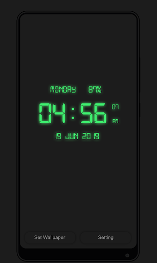 Detail Digital Clock Live Wallpaper Nomer 39