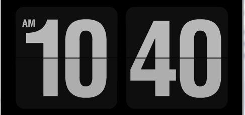 Detail Digital Clock Screensaver Nomer 15