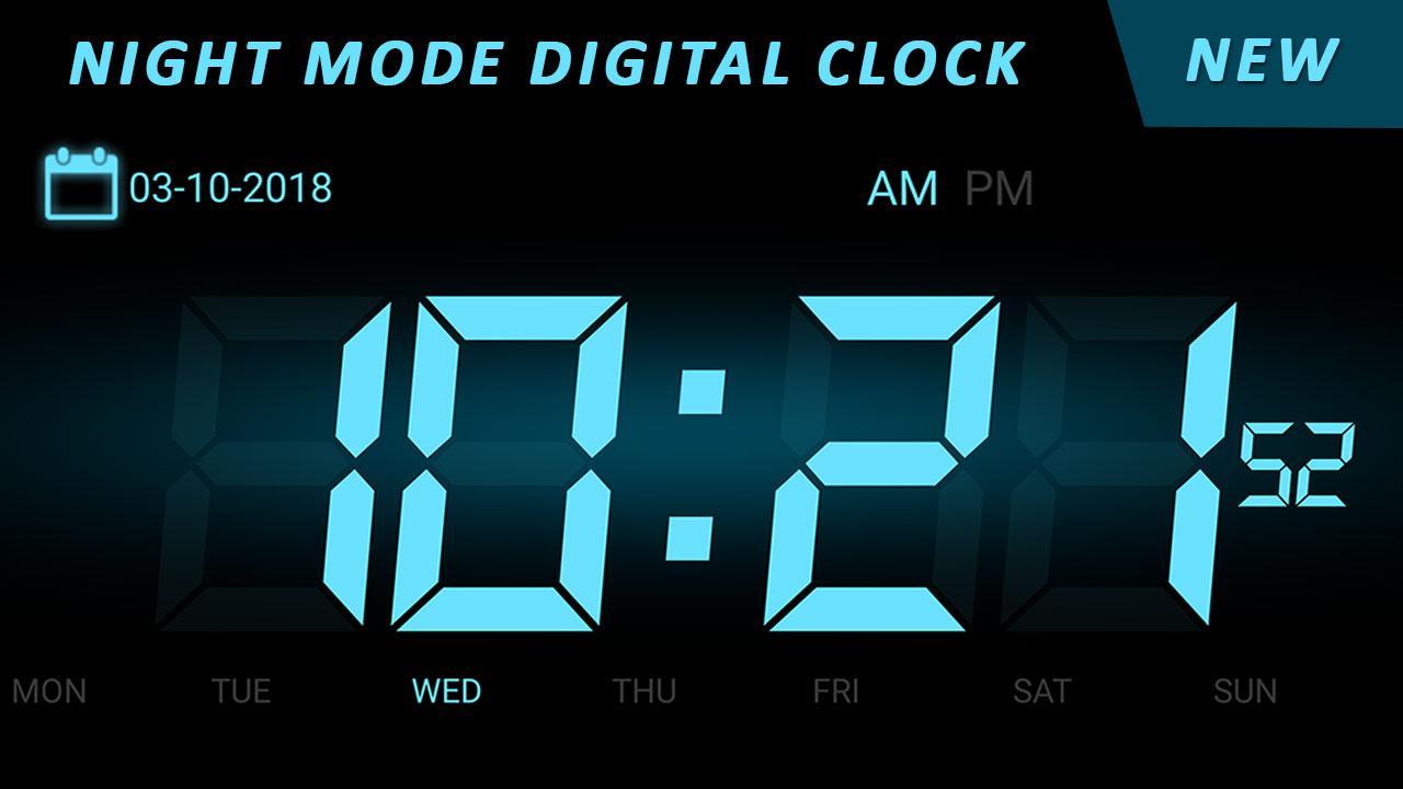 Detail Digital Clock Screensaver Nomer 17