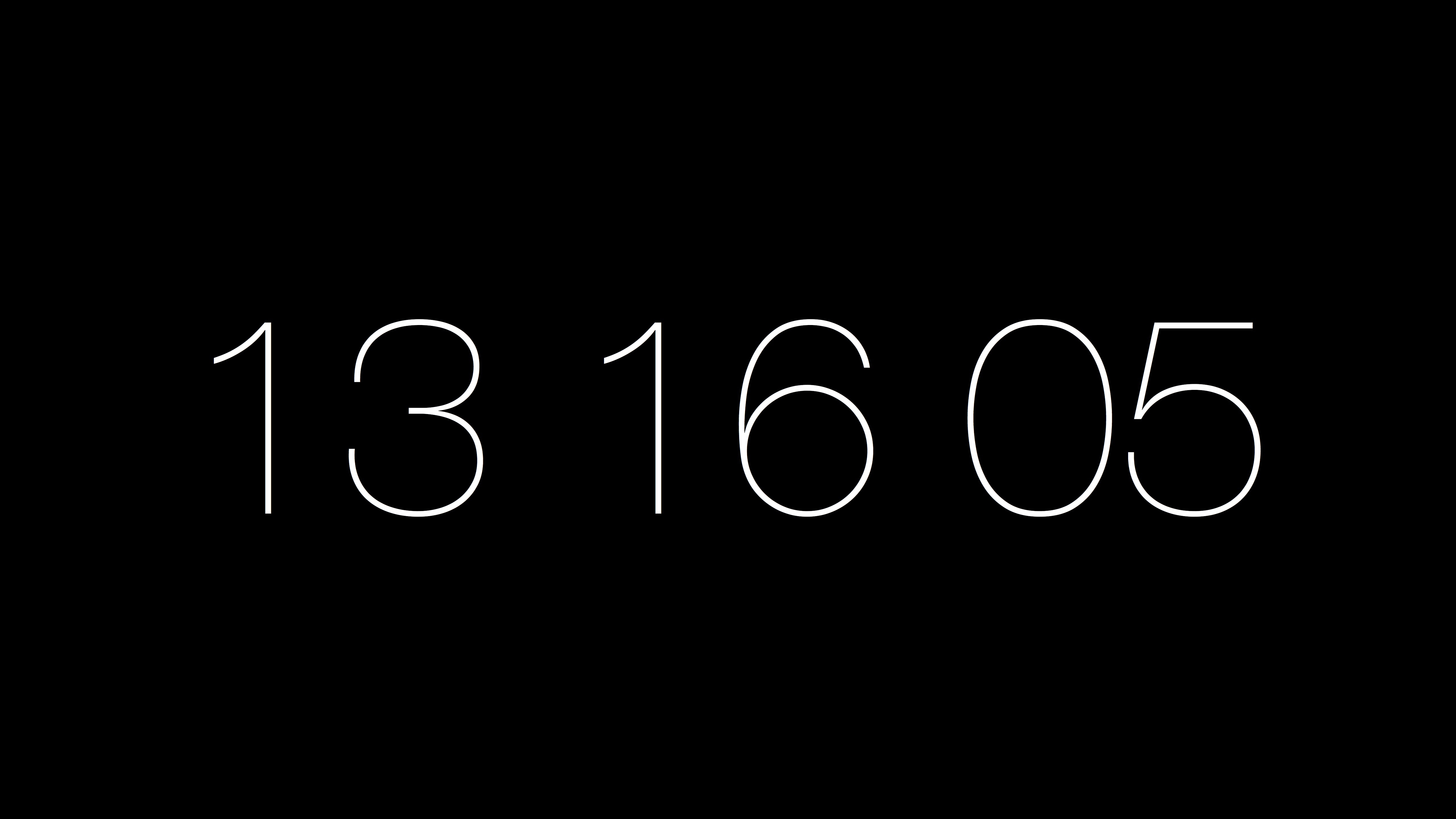 Detail Digital Clock Screensaver Nomer 18