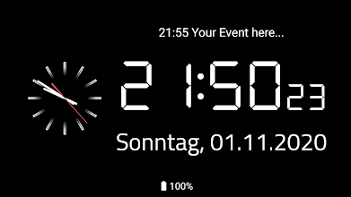 Detail Digital Clock Screensaver Nomer 37