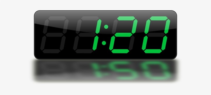 Detail Digital Clock Transparent Background Nomer 13