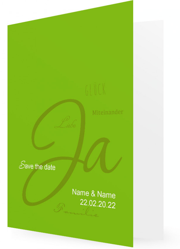 Detail Hochzeit Save The Date Nomer 5