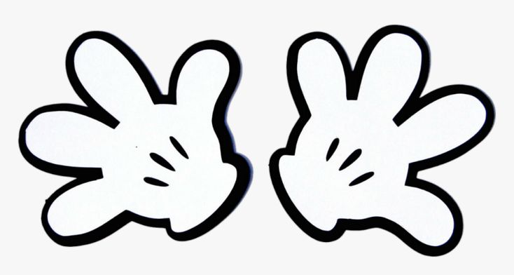Detail Mickey Mouse Gloves Png Nomer 2