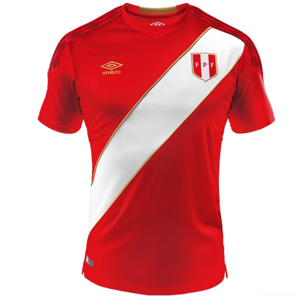 Detail Peru Fussball Trikot Nomer 4