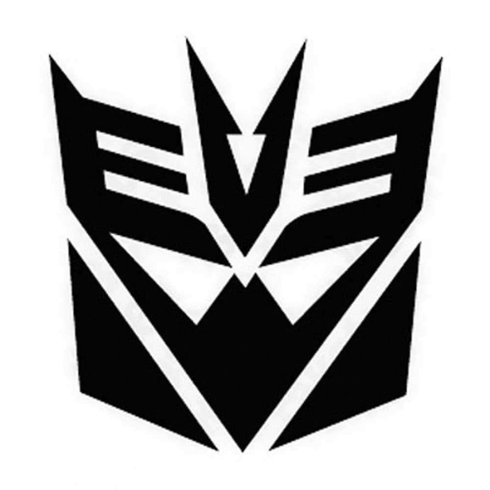Detail Transformers Logo Black And White Nomer 10