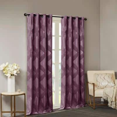 Detail Plum Bow Curtains Nomer 50