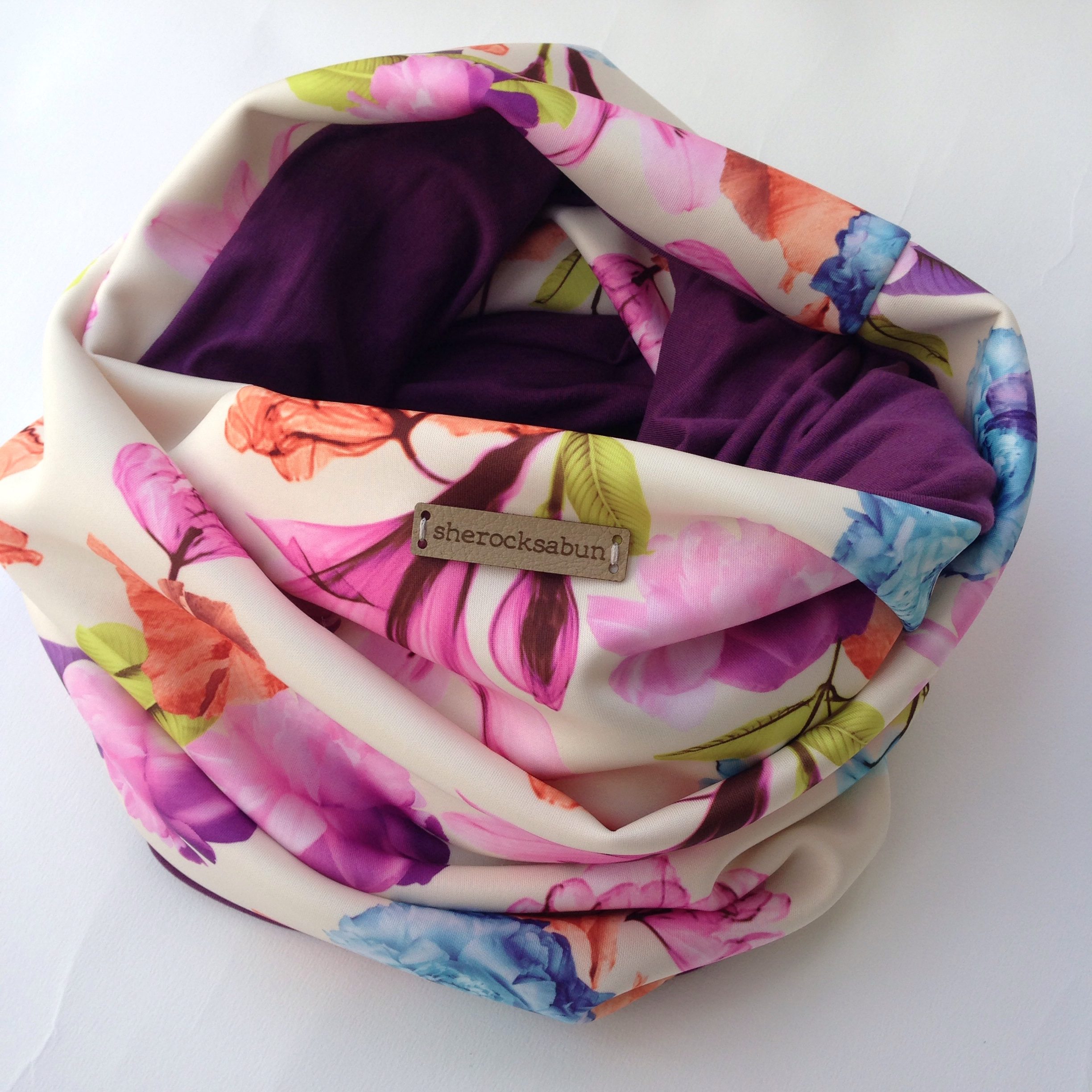 Detail Plum Window Scarf Nomer 27