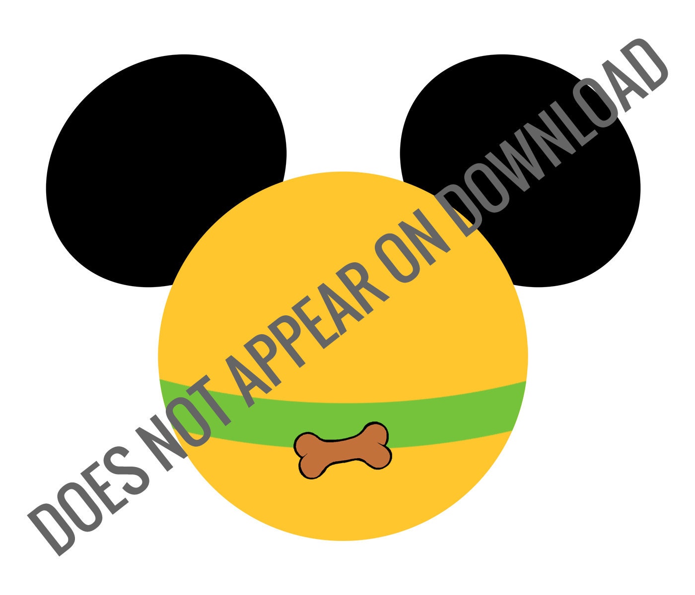 Detail Pluto Ears Template Nomer 11
