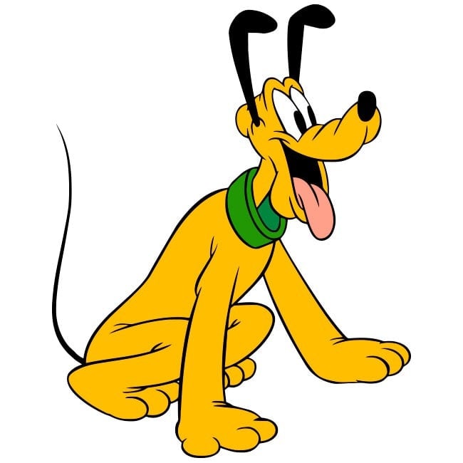 Detail Pluto From Disney Nomer 15