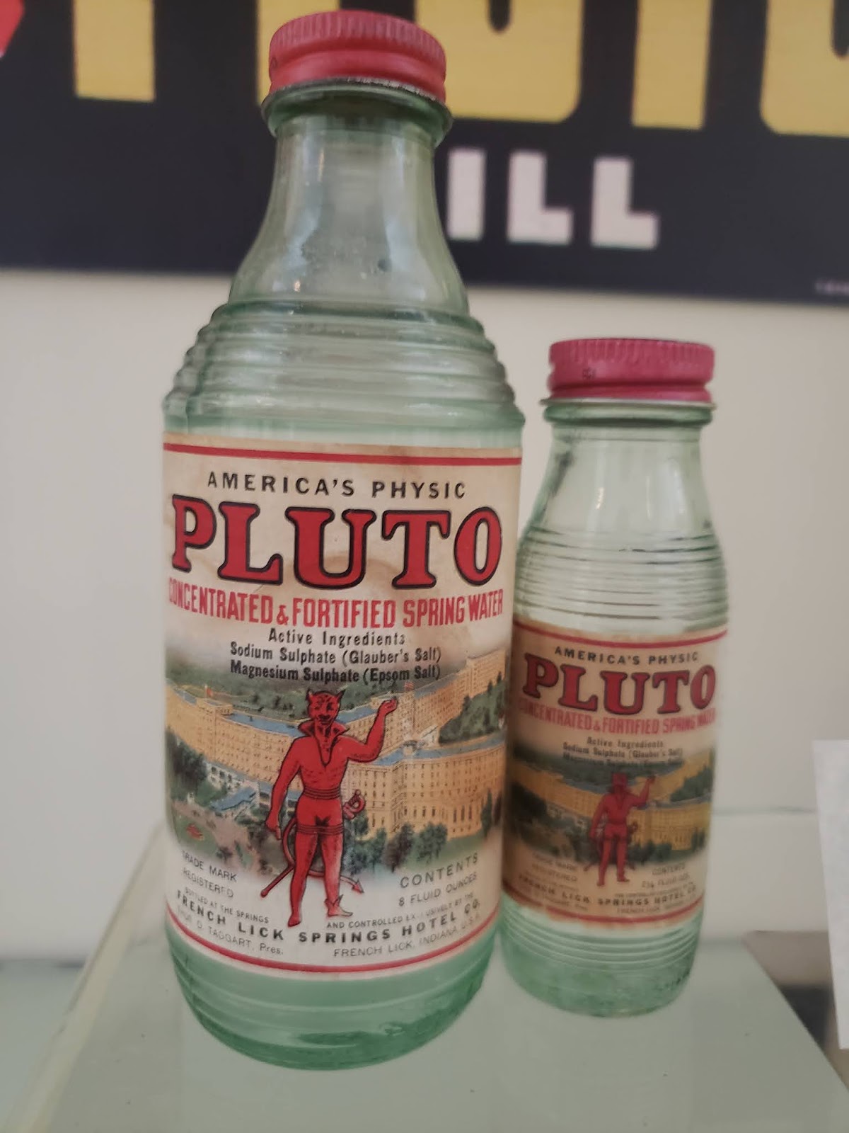 Detail Pluto Water Bottle Devil Nomer 19