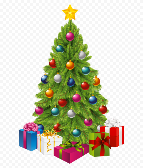 Detail Png Christmas Tree Nomer 14