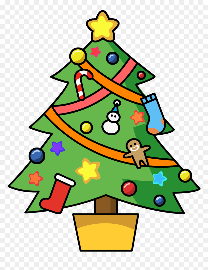 Detail Png Christmas Tree Nomer 42