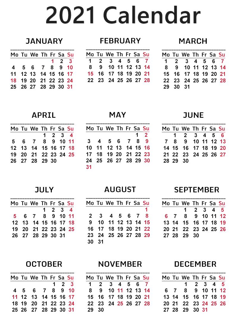 Detail Png Kalender 2021 Nomer 13