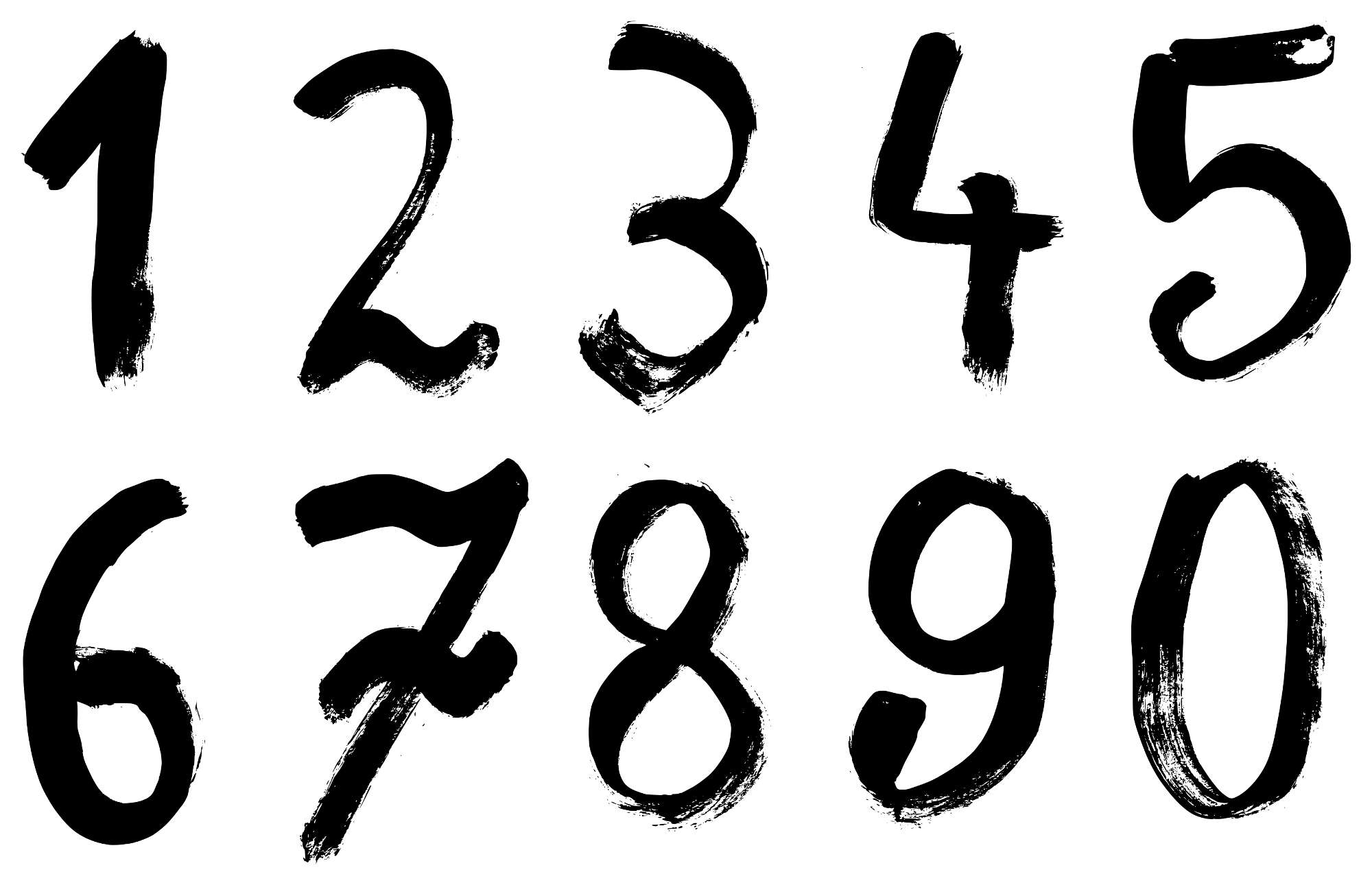 Detail Png Numbers Nomer 2