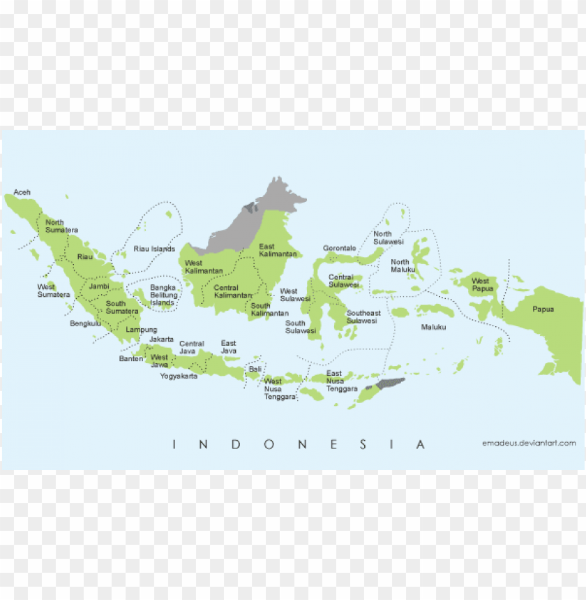 Peta Indonesia Png Image With Transparent Background | Toppng