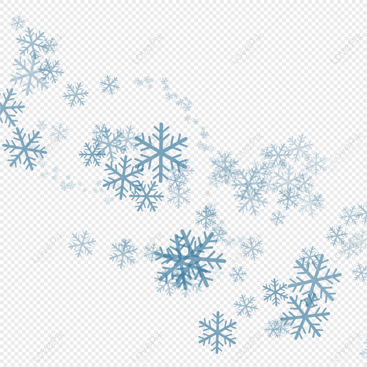 Detail Png Snowflake Nomer 22