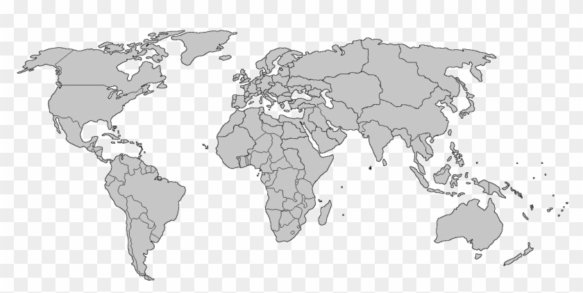 Detail Png World Map Nomer 13